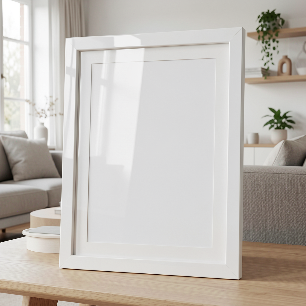 Gloss White Frame